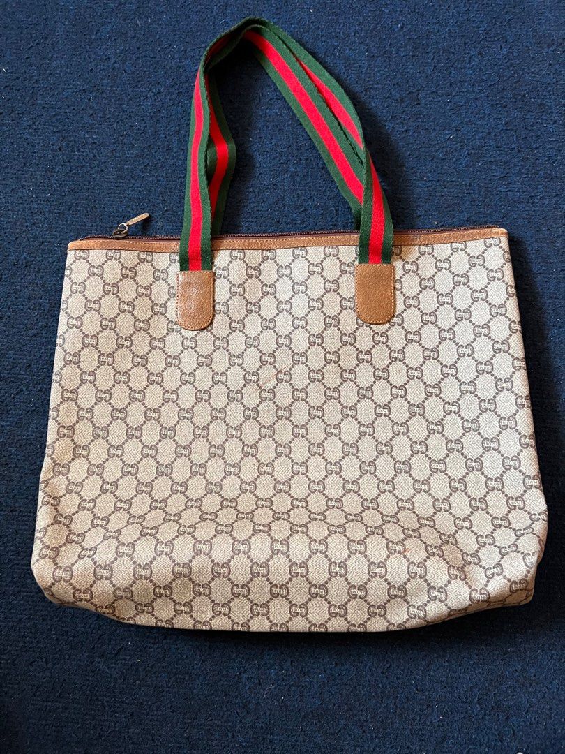 Vintage Gucci Plus Tote Luxury Bags Wallets on Carousell