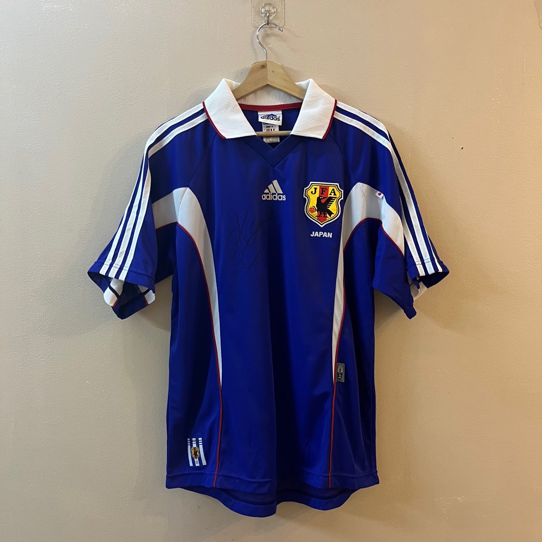 Vintage Japan Football Jersey, Men's Fashion, Tops & Sets, Tshirts & Polo Shirts on Carousell