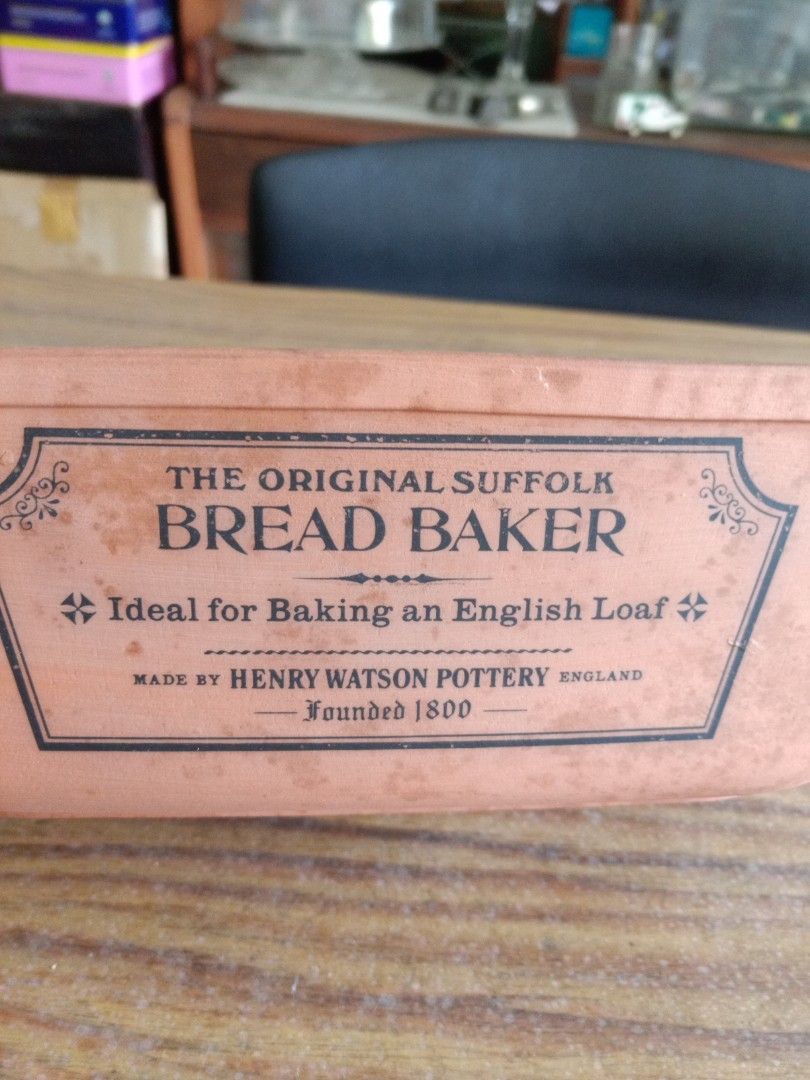 Vintage the original suffolk bread baker English loaf by Henry Watson pottery, Hobbies & Toys