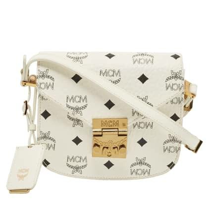 MCM mini bucket sling bag, Luxury, Bags & Wallets on Carousell