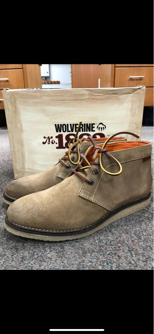 Wolverine 1000 W05301 US9D Brown Leather 430 Kilometer W40104 US9D 268 W05311 Montgomery US8.5D 258 W000652 Julian Plain Chukka US9M 138 no testing Men s Fashion Footwear Boots on Carousell