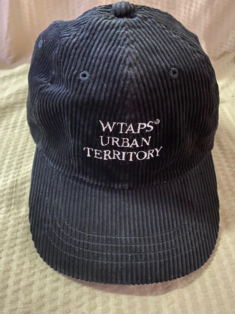 WTAPS Japan T-6L 02 Logo Embroidered Cotton Corduroy Cap 帽, 名牌