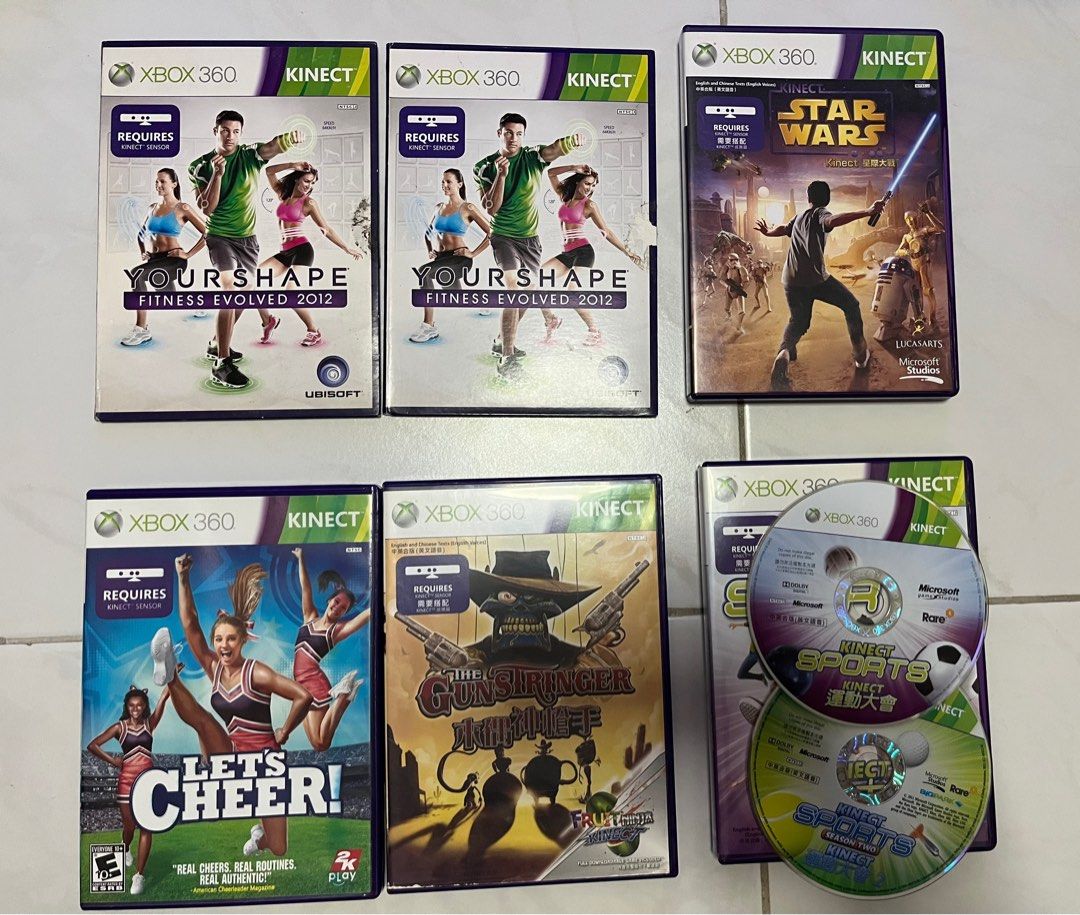 XBOX 360 KINECT GAMES, Video Gaming, Video Games, Xbox on Carousell