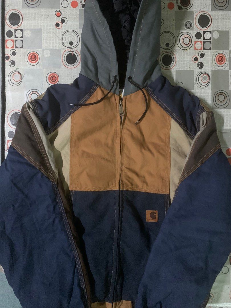 Vintage 🔥Vtg Y2K🔥 Carhartt Reworked Block Colour Detroit Jacket
