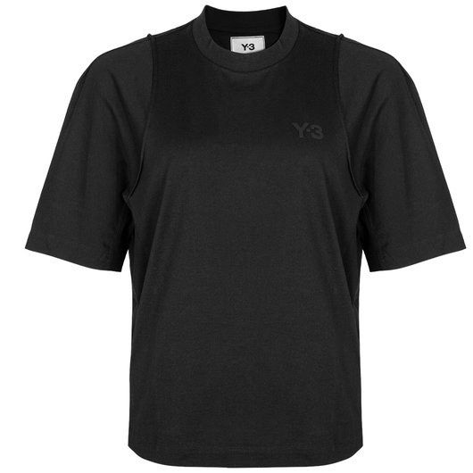 Y3 t shirt black outlet