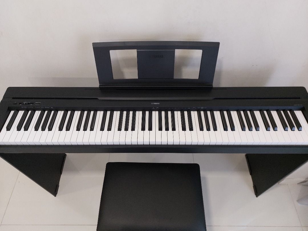 Yamaha Digital Piano P45 (including Pedal, Chair, Table and etc
