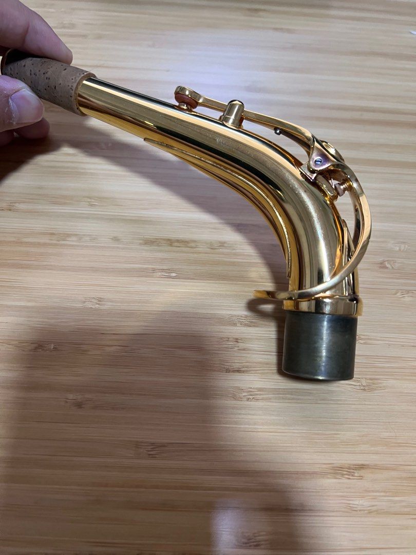 Yamaha GOLD PLATED G1 Alto Saxophone Neck, Hobbies & Toys, Music