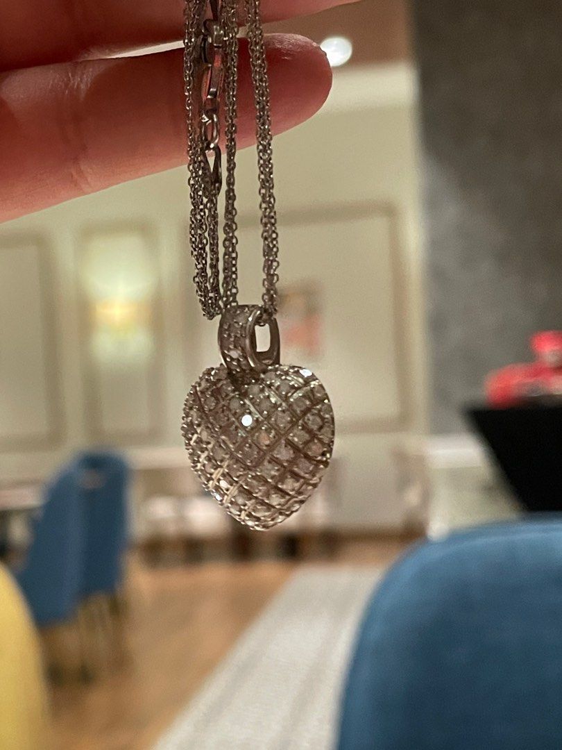 Zales three heart necklace sale