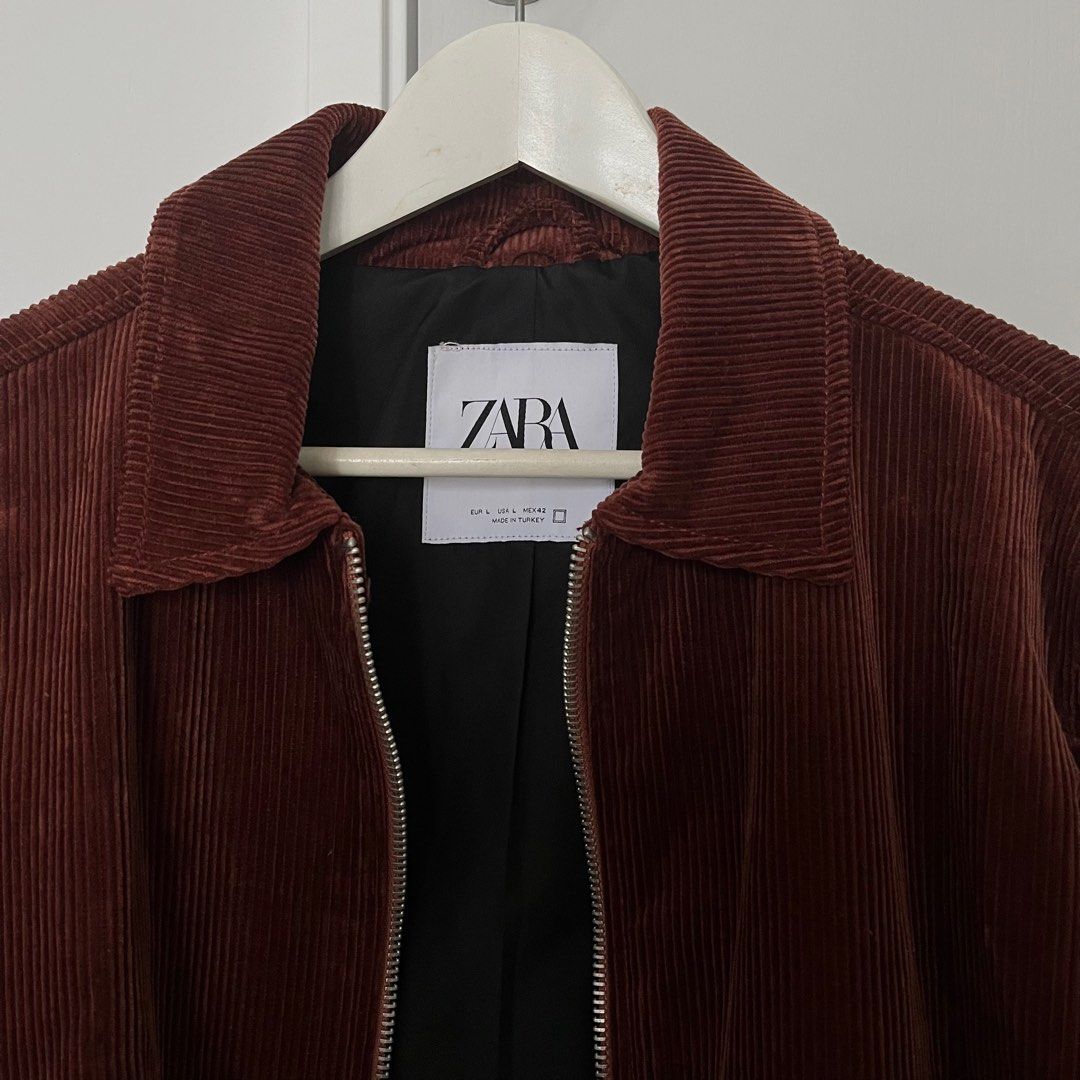 Zara man velvet jacket 2025