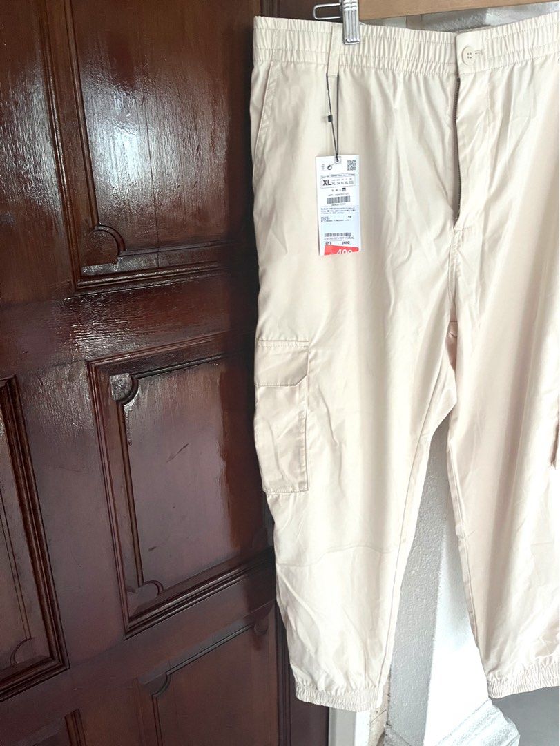 White joggers clearance zara