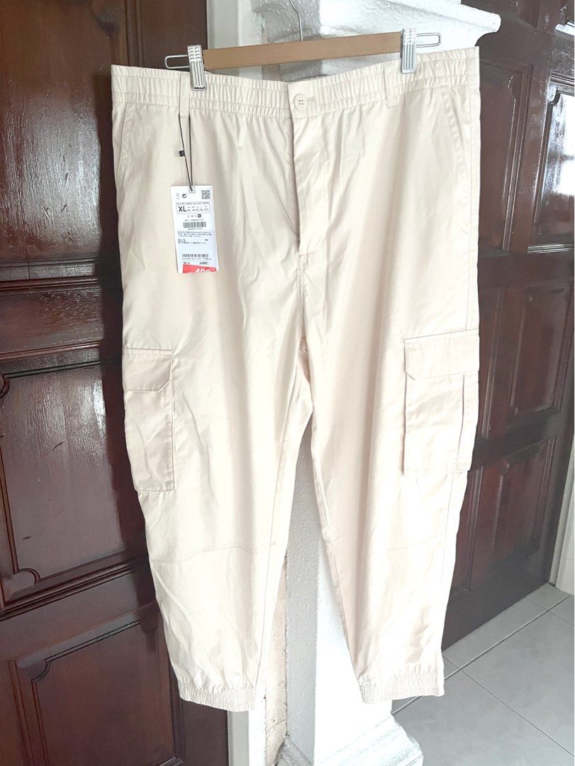White joggers clearance zara