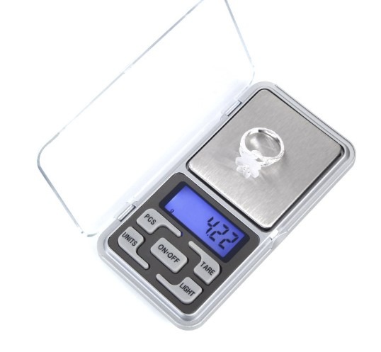 Insten Silver 200g x 0.01g Mini Digital Scale Jewelry Pocket Balance Gram LCD