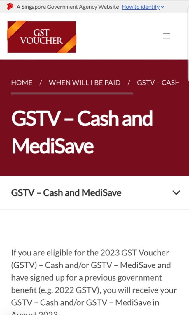 2023 August GST voucher, Tickets & Vouchers, Vouchers on Carousell
