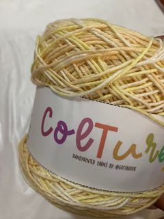 6 ply Dyed Cotton Yarn | Col.ture