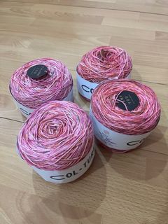 8 ply dyed cotton yarn / col.ture