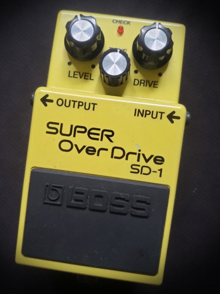 電結他Boss super over drive SD-1 Guitar effect, 音響器材, 其他音響