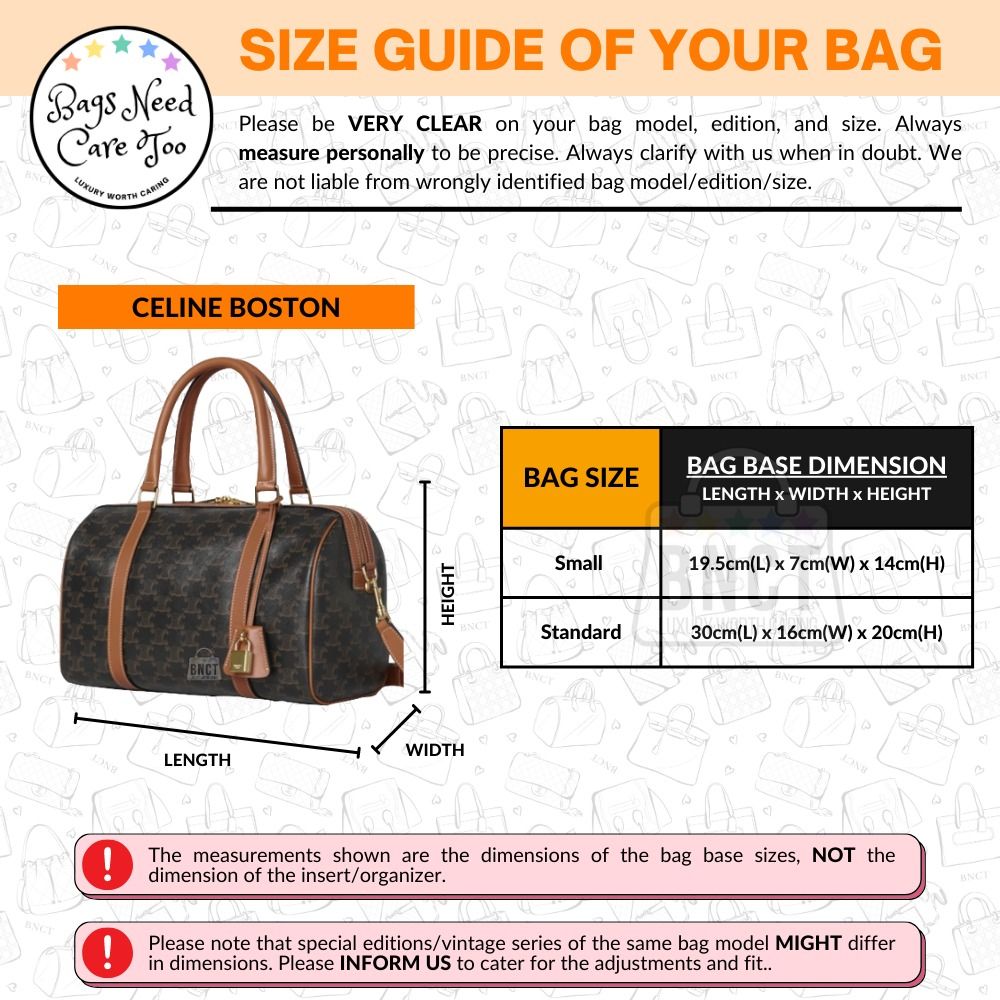Celine discount bag organizer