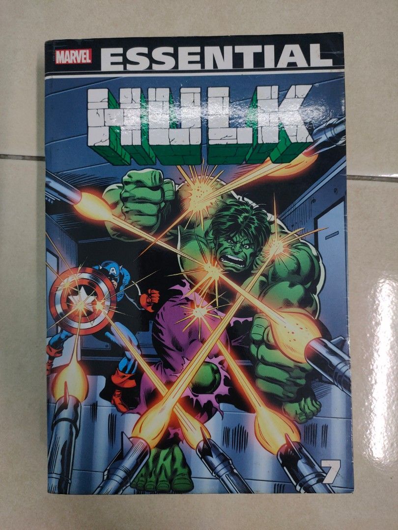 [ Marvel Comics ] Essential Hulk by Roger Stern, Hobbies & Toys, Books ...