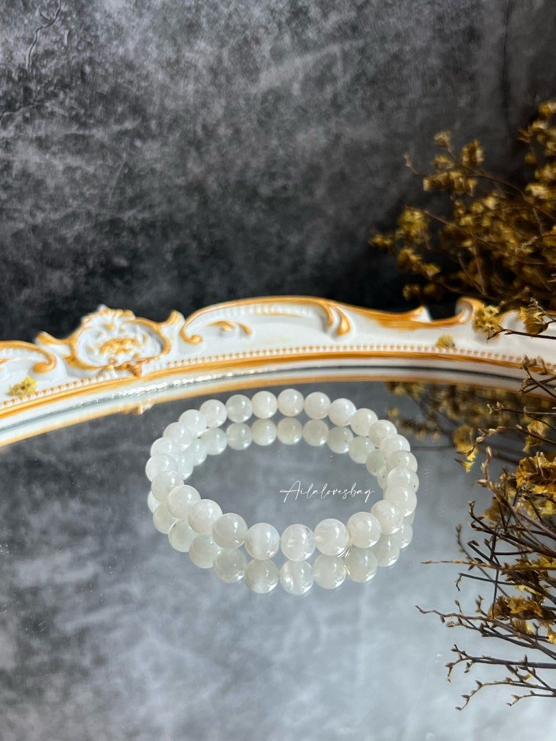 Natural online moonstone bracelet