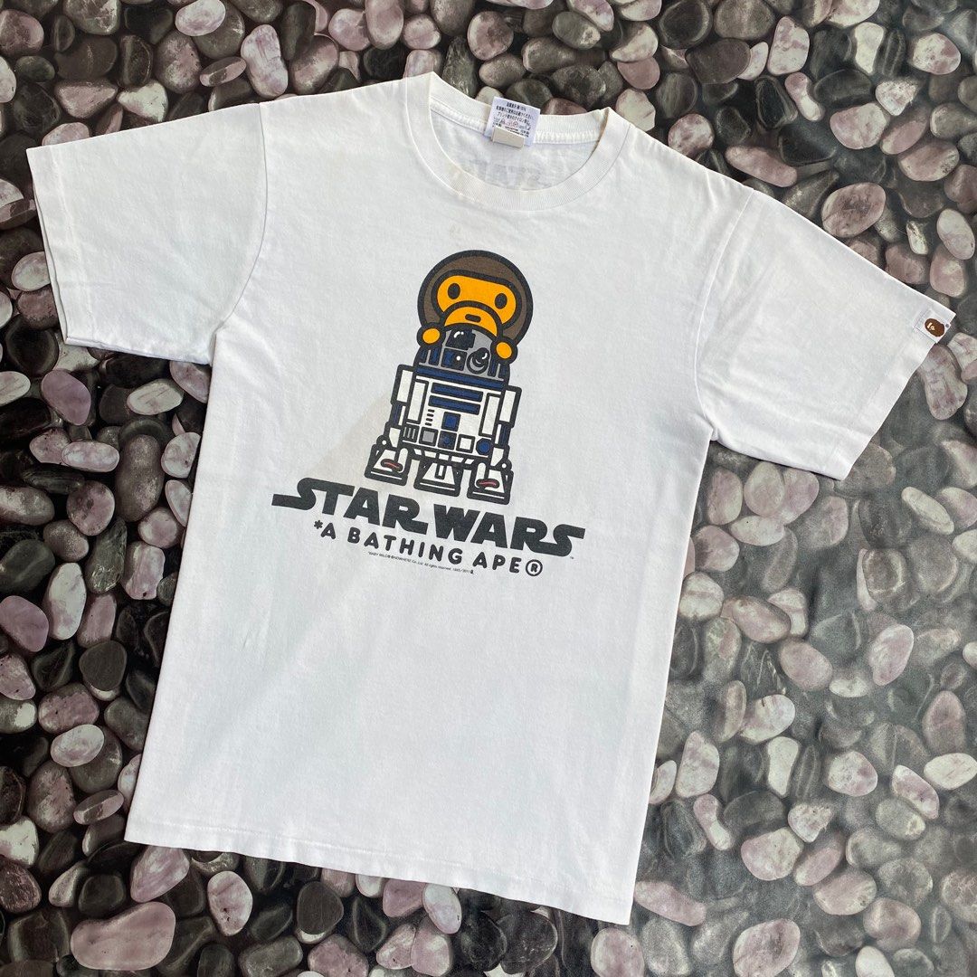 Bathing ape star wars t shirt cheap