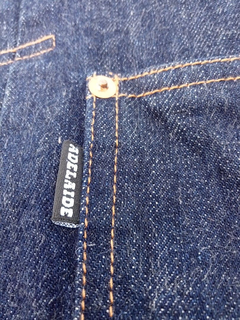 Adelaide Denim The Contender Todaiji Kuroki 14.5oz raw selvedge Type 1