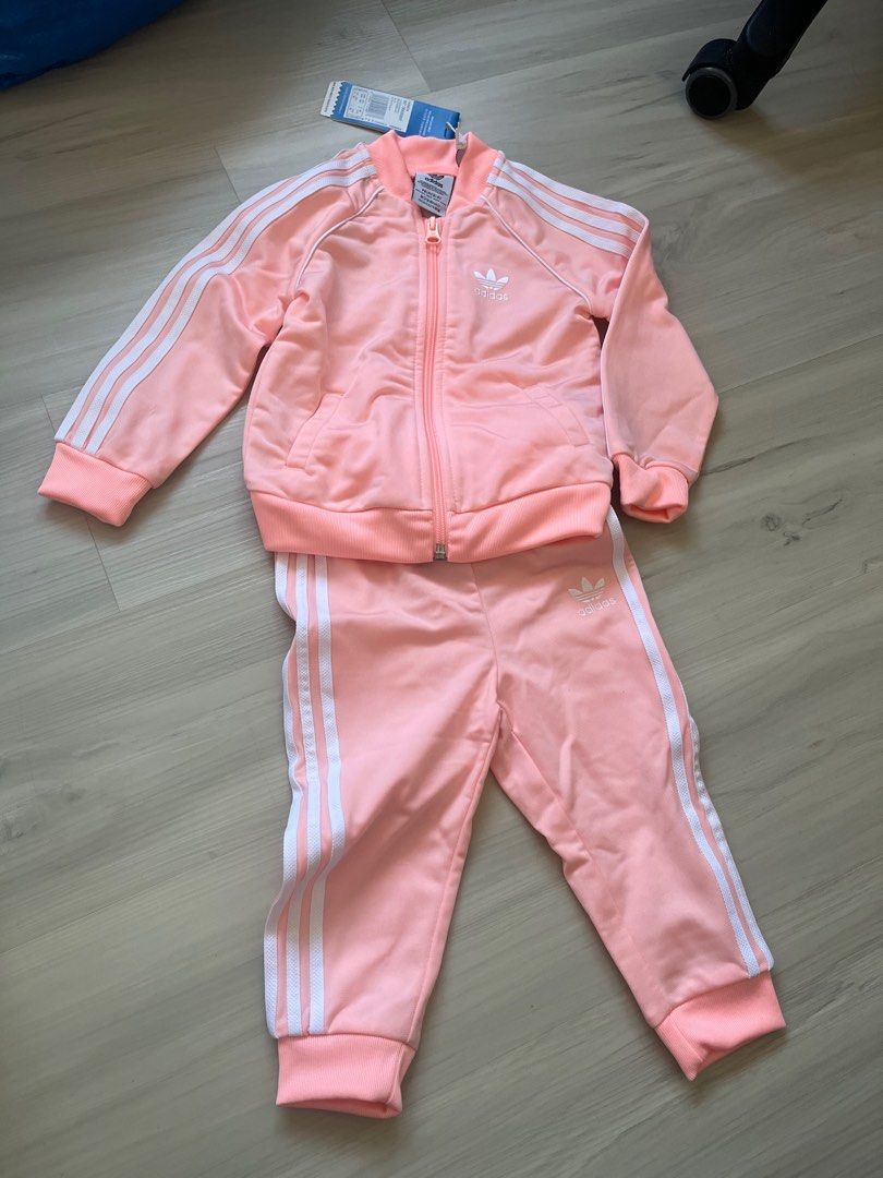 Baby girls deals adidas tracksuit