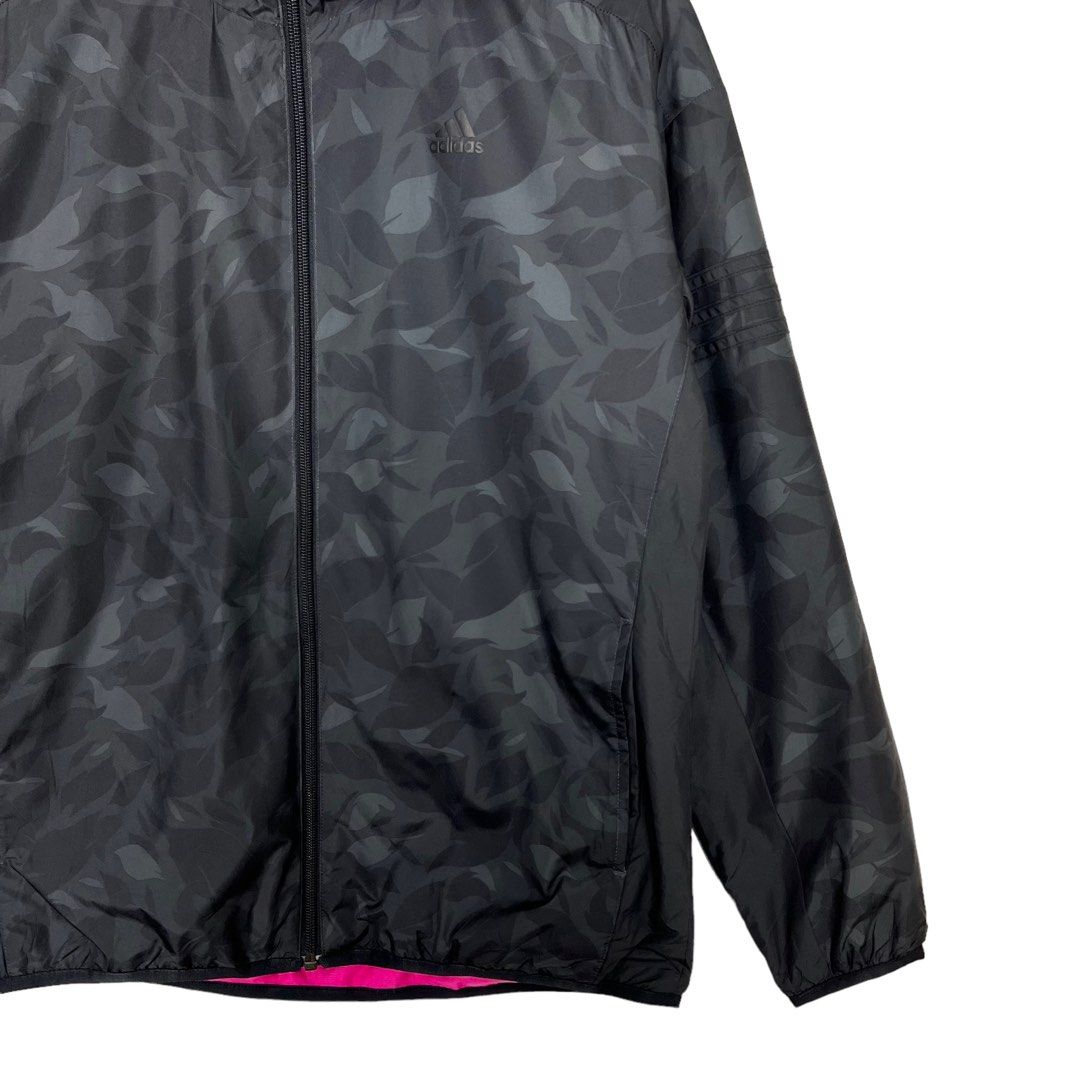 Adidas black camo hoodie, Women's Fashion, Coats, Jackets and Outerwear ...