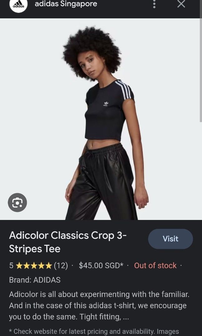 Adidas crop top and skirt set outlet