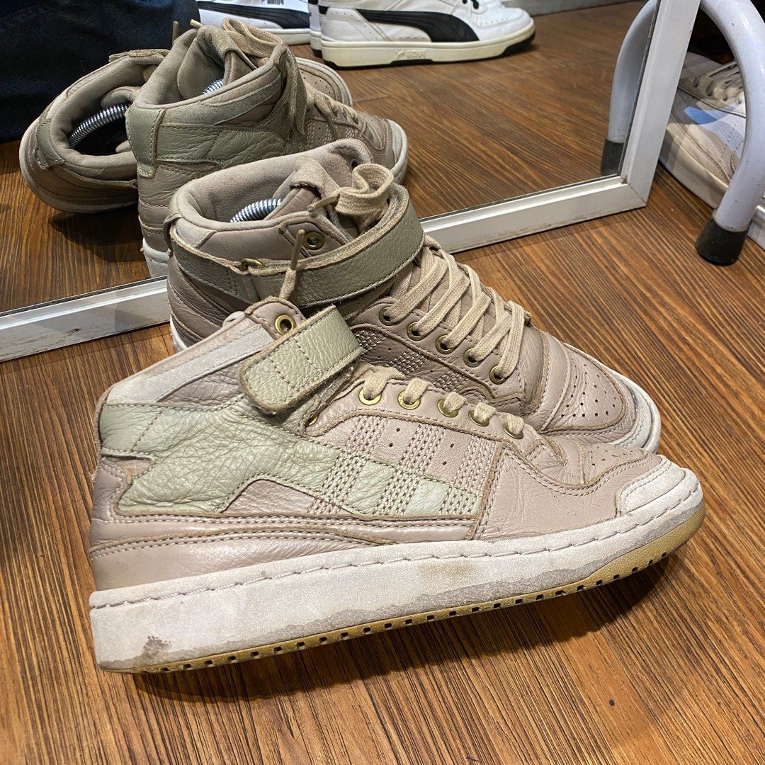 Adidas Forum Mid Hombre tennis leather Cream original not adidas gazelle indoor city series samba