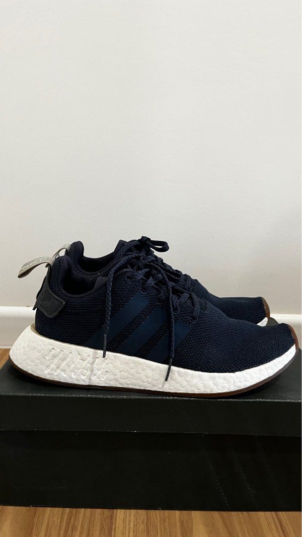 Nmd r2 on sale women's blue