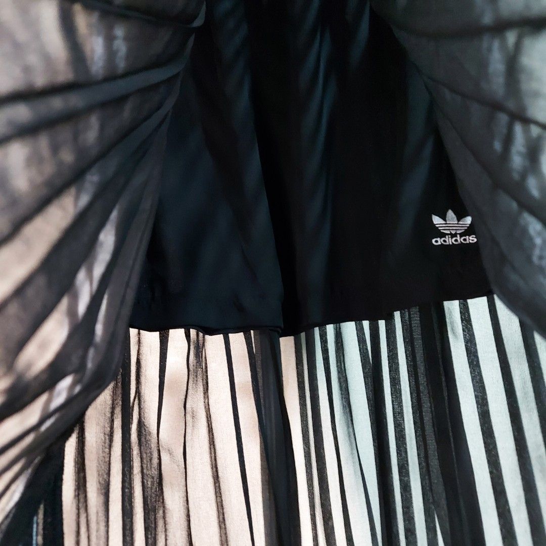 Adidas sheer skirt and jacket store