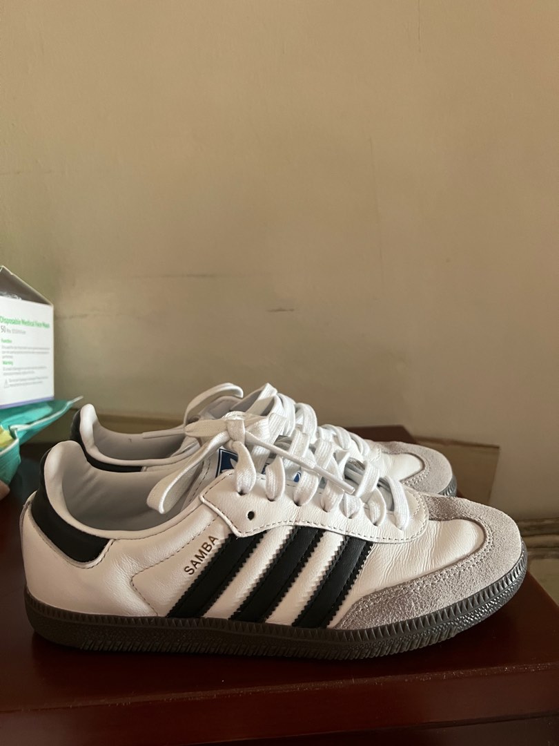 White cheap sambas womens