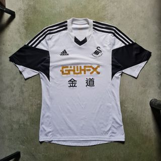 Adidas Swansea City 2013/14 Home Football Shirt