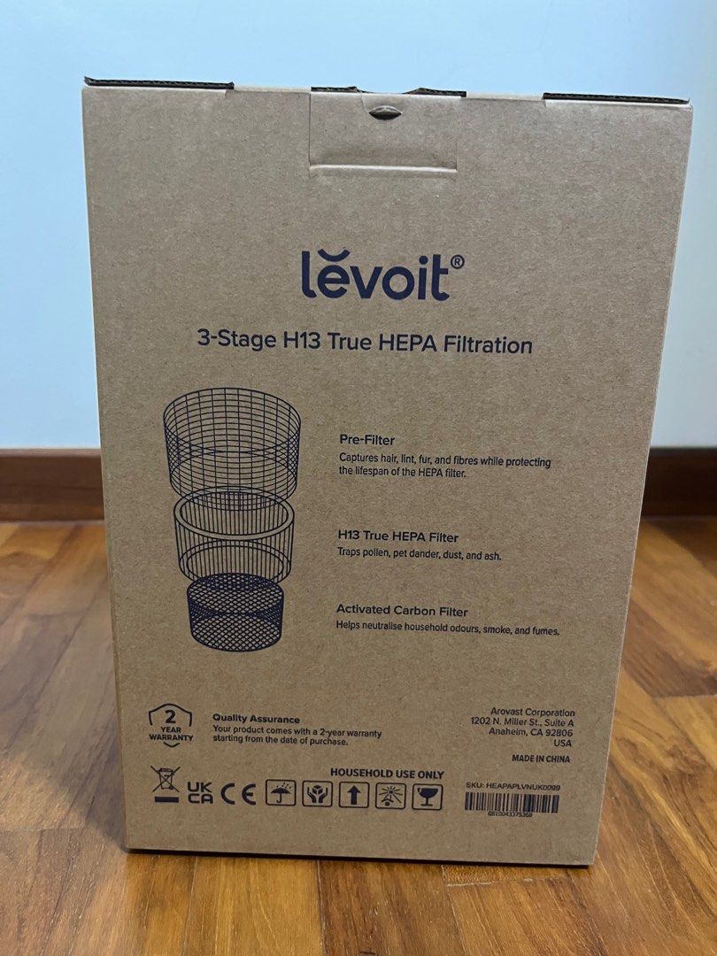 Levoit Core Mini True HEPA Air Purifier (White), TV & Home Appliances, Air  Purifiers & Dehumidifiers on Carousell