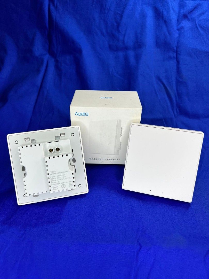 Aqara D1 Smart 1-Gang Wall Switch (No Neutral), TV & Home Appliances ...