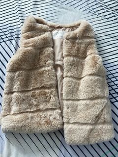 Auth Zara faux fur  jacket for girls