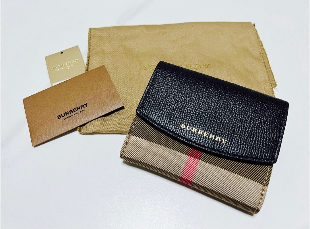 Burberry wallet authenticity check clearance
