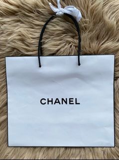 authentic chanel paperbag