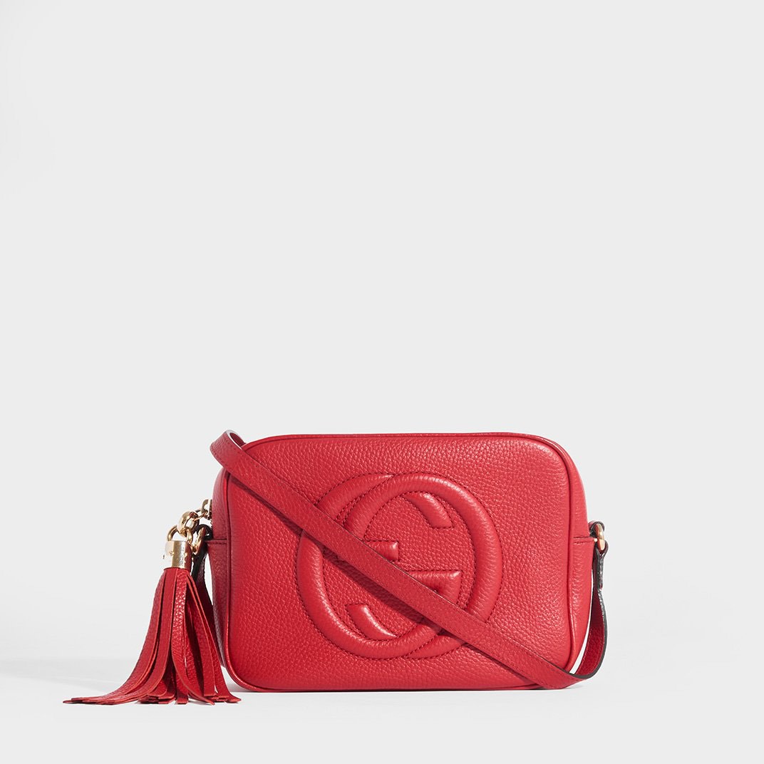 Red disco gucci bag clearance