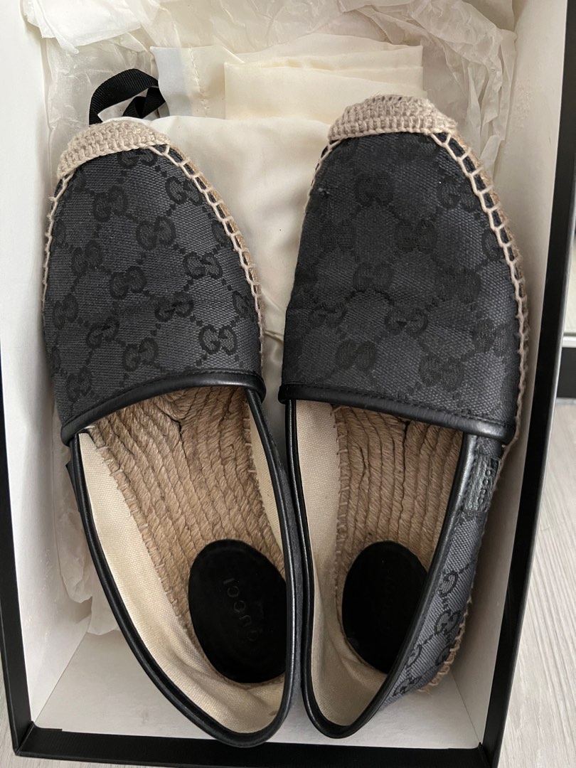 Mens black gucci discount trainers