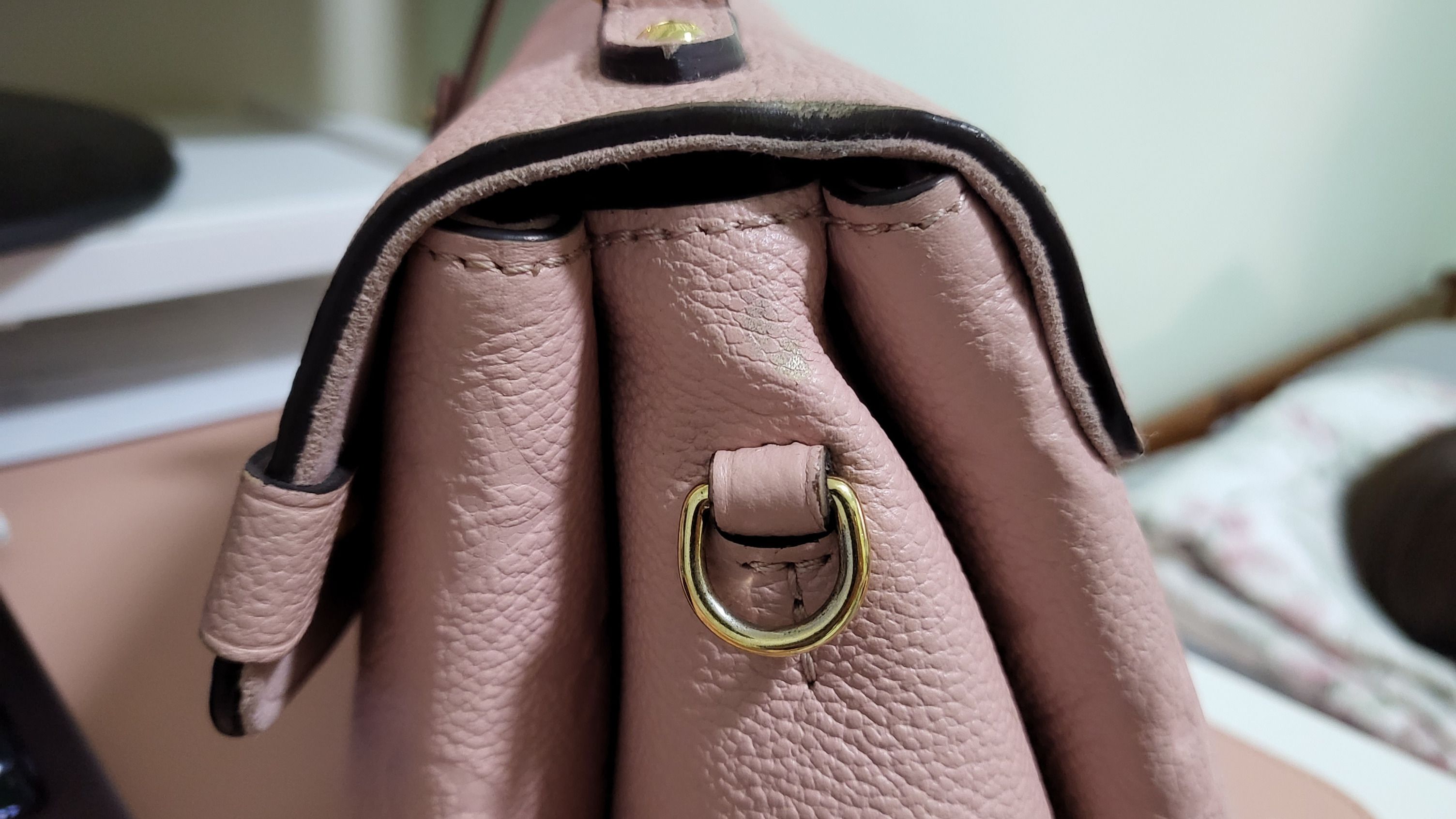 Authentic Louis Vuitton Empreinte Georges BB pink