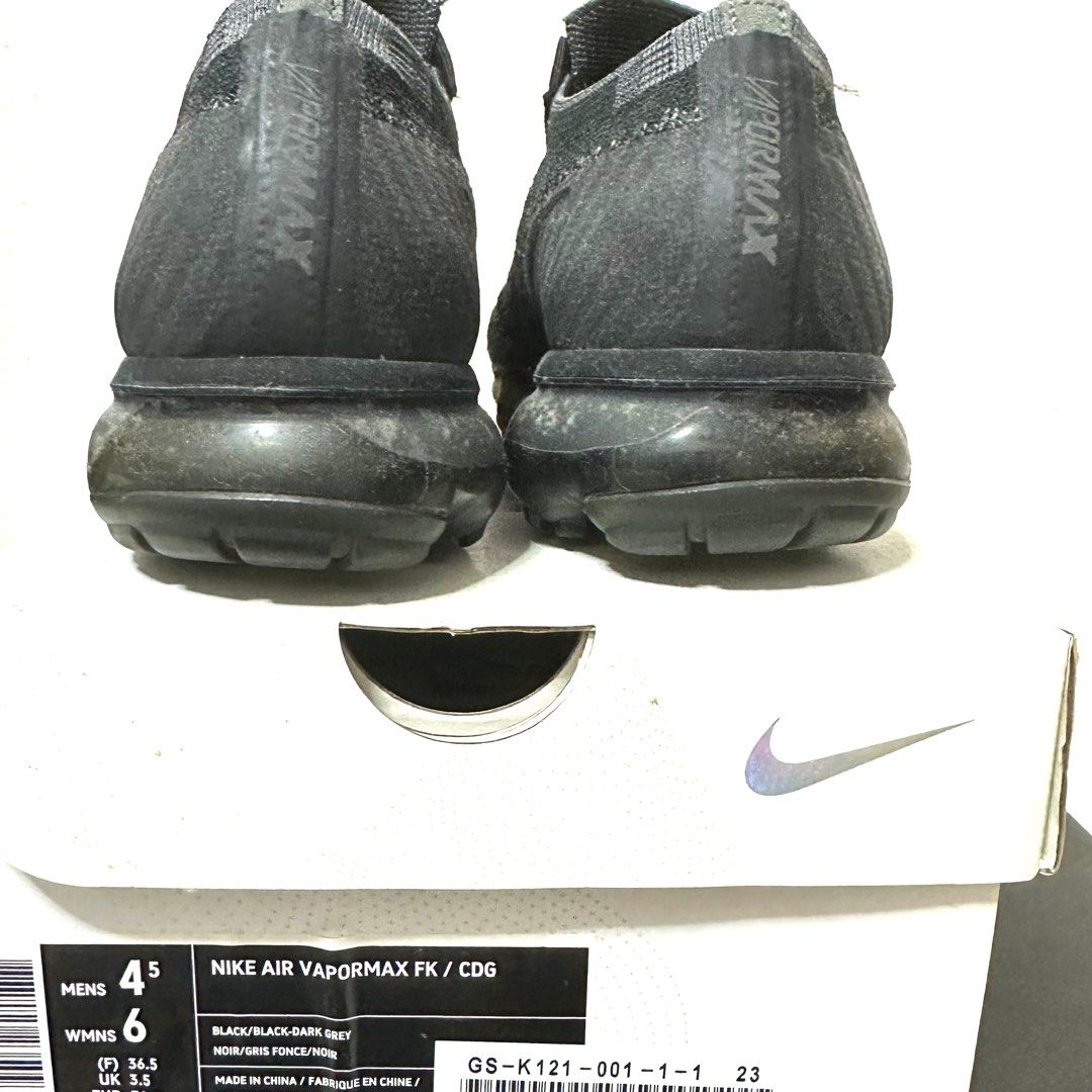 Authentic Nike x CDG Air Vapormax Flyknit sneaker Women s Fashion