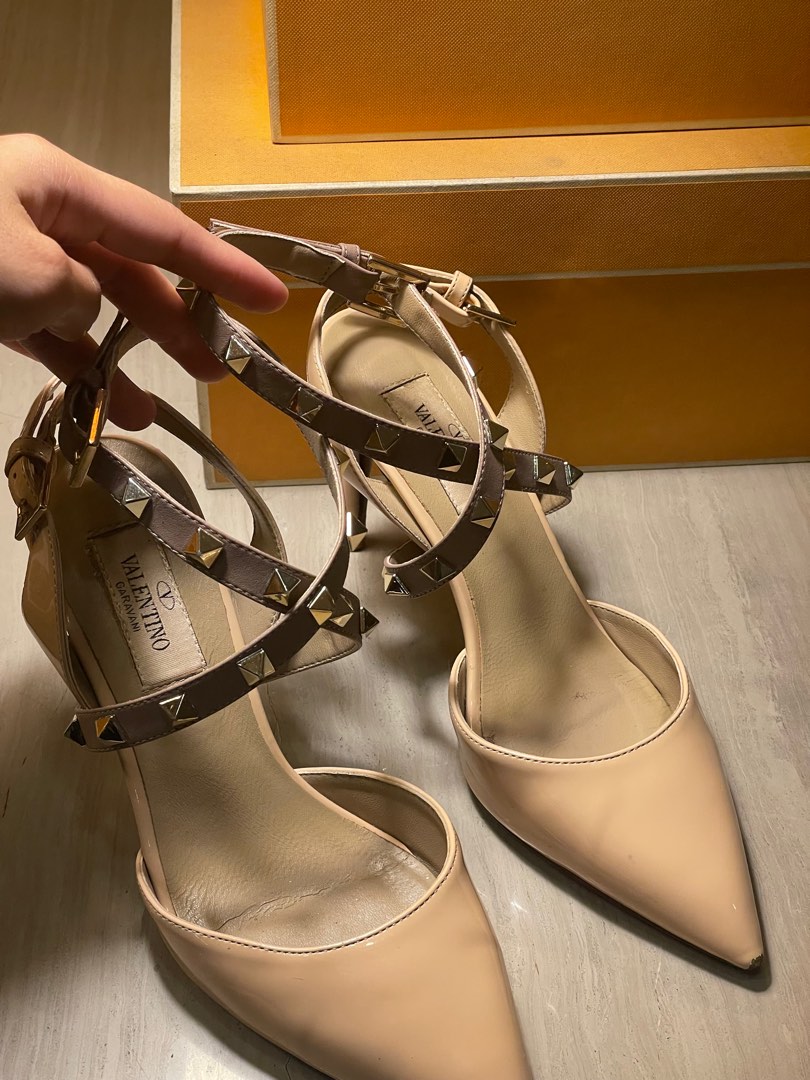 Authentic Valentino Criss Cross Pumps Luxury Sneakers Footwear