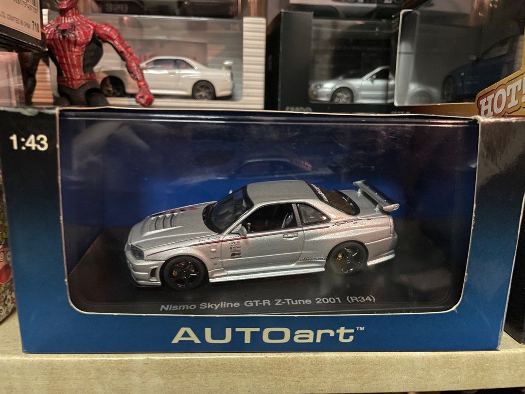 自動車 bnr34 Skyline GT-R Z-Tune 2001 1/43 Diecast model cars