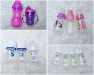 Baby bottles + training cup- SET