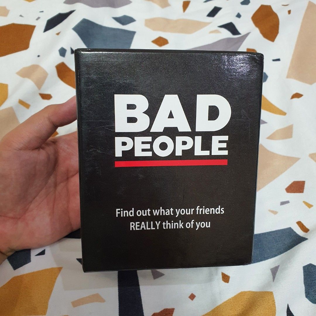 Bad People Card Game