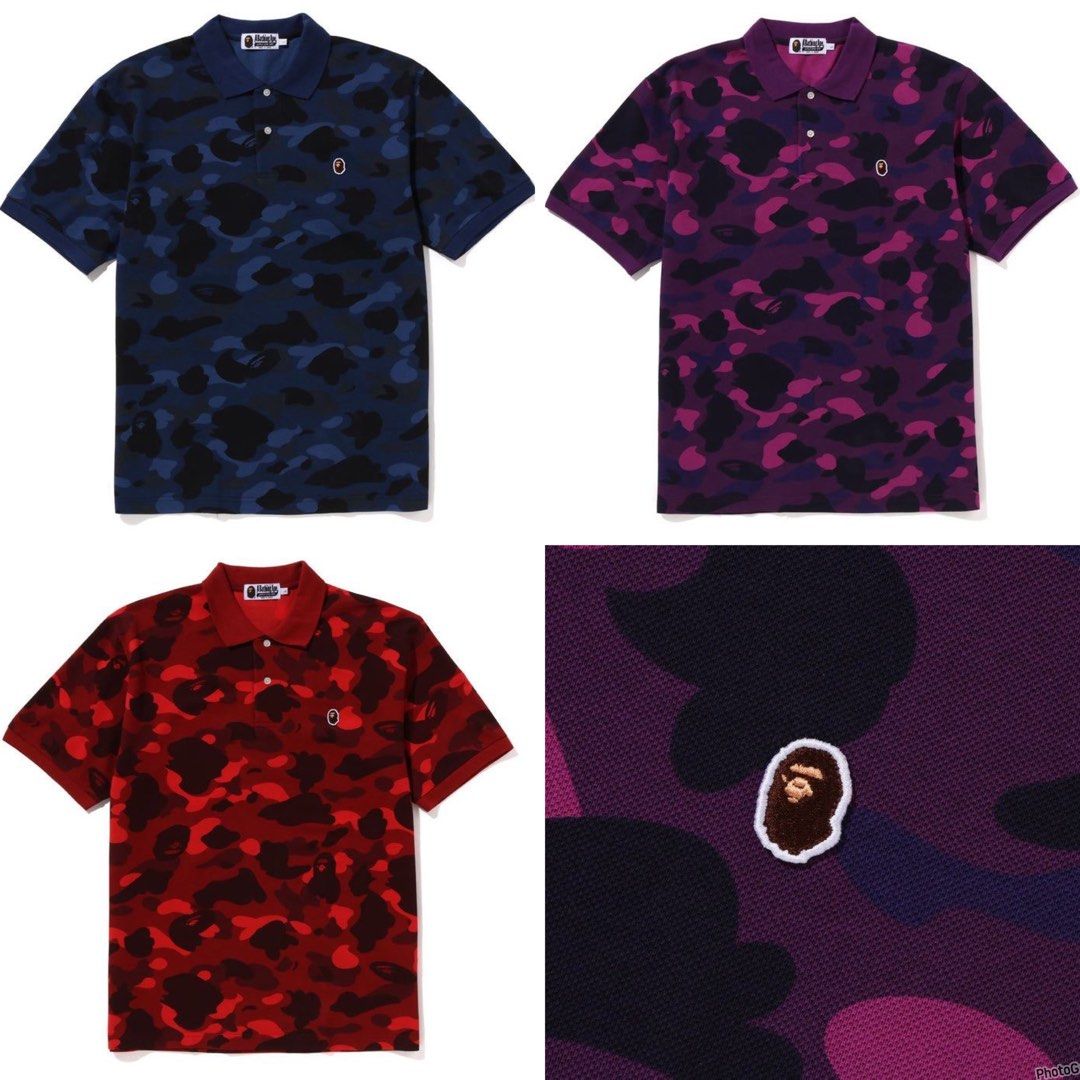 BAPE COLOR CAMO ONE POINT POLOトップス - www.eestinovell.ee