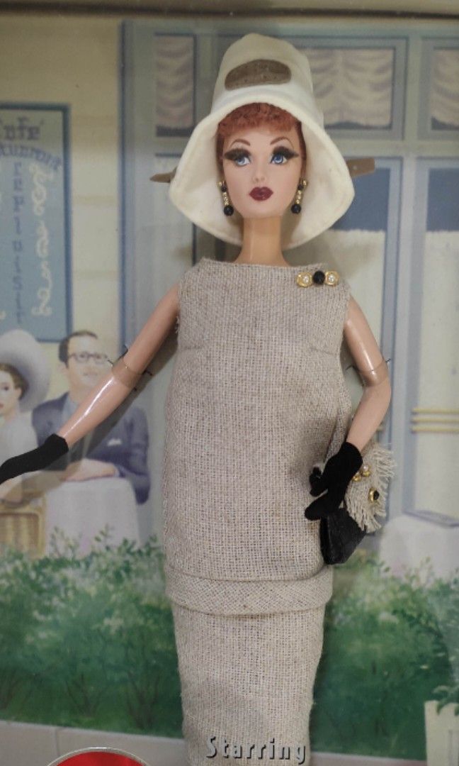 Barbie Doll I Love Lucy Collector Edition Lucy Gets a Paris Gown