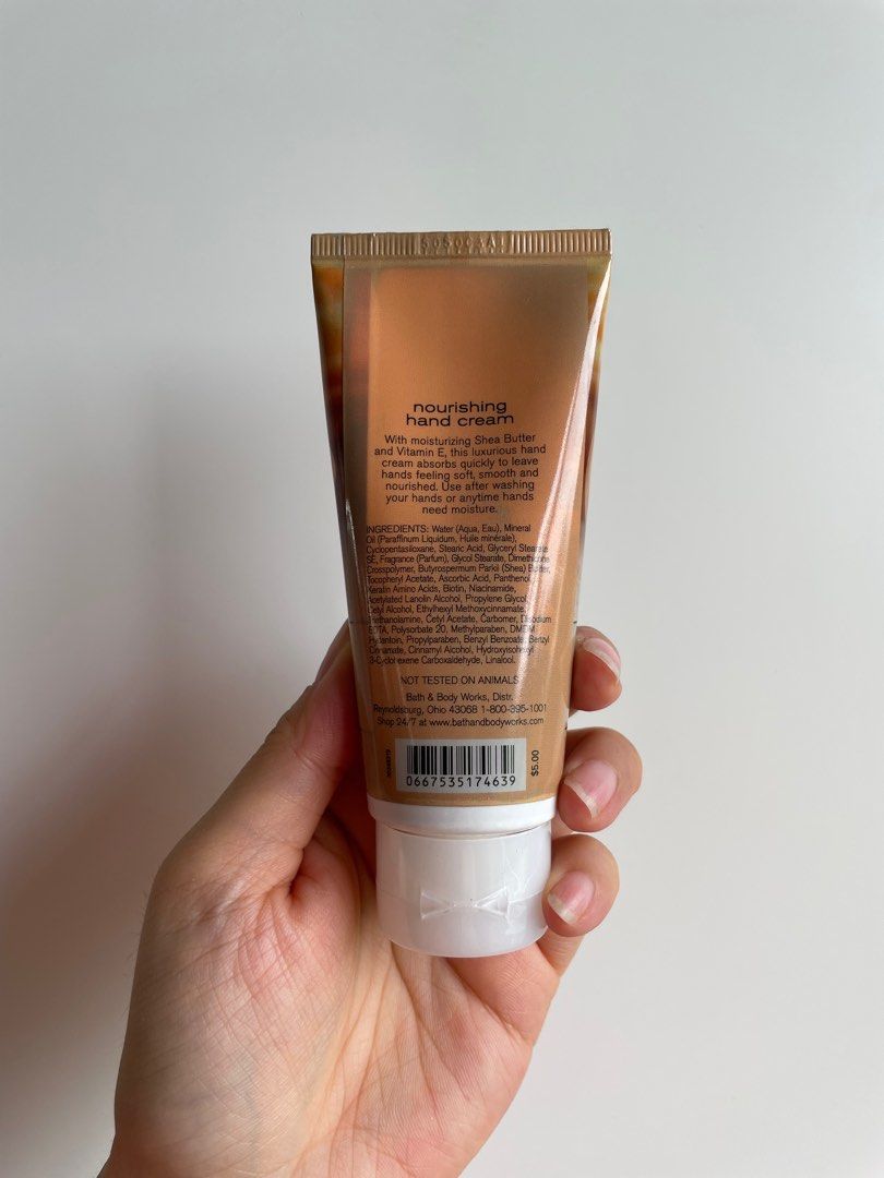 Bath&Body Vanilla Buttercream Hand Cream, Beauty & Personal Care, Bath