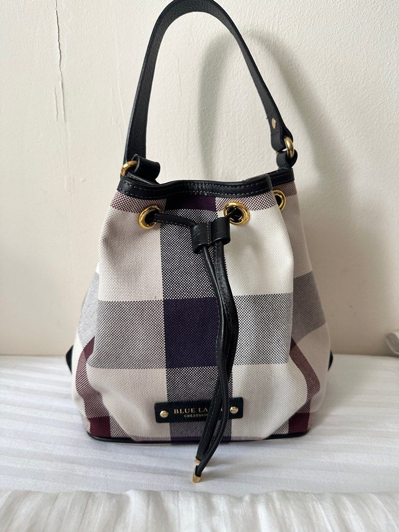 Blue Label Bucket Bag, Luxury, Bags & Wallets on Carousell